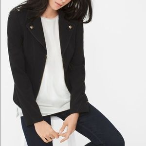 NWOT Size 8 White House Black Market Moto Blazer